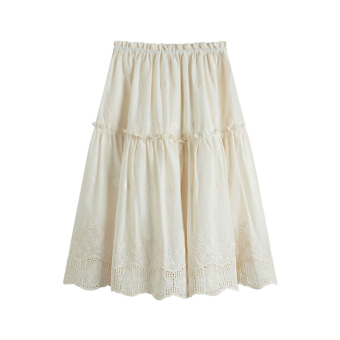 Cera Una Volta Cream Patricia Skirt