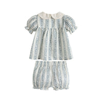 Cera Una Volta Blue Stripes  Eugenia Set