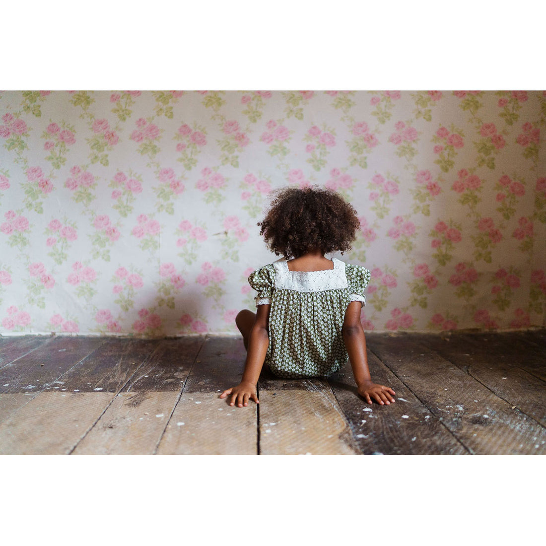 Little Cotton Clothes Pembroke Floral Luna Romper