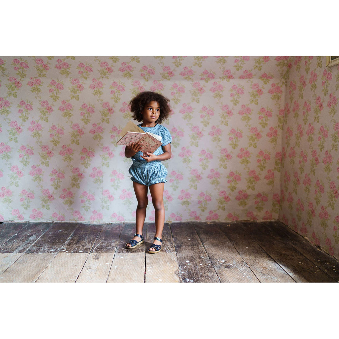 Little Cotton Clothes Cowslip Floral Pointelle T-Shirt