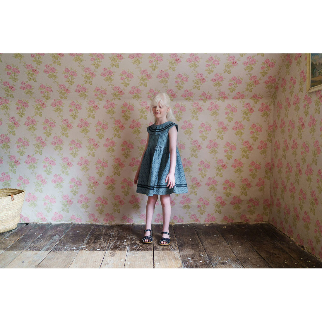 Little Cotton Clothes Thyme Floral Naomi Dress