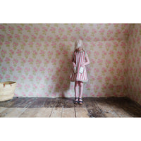 Little Cotton Clothes Raspberry Stripe Hannah Dress