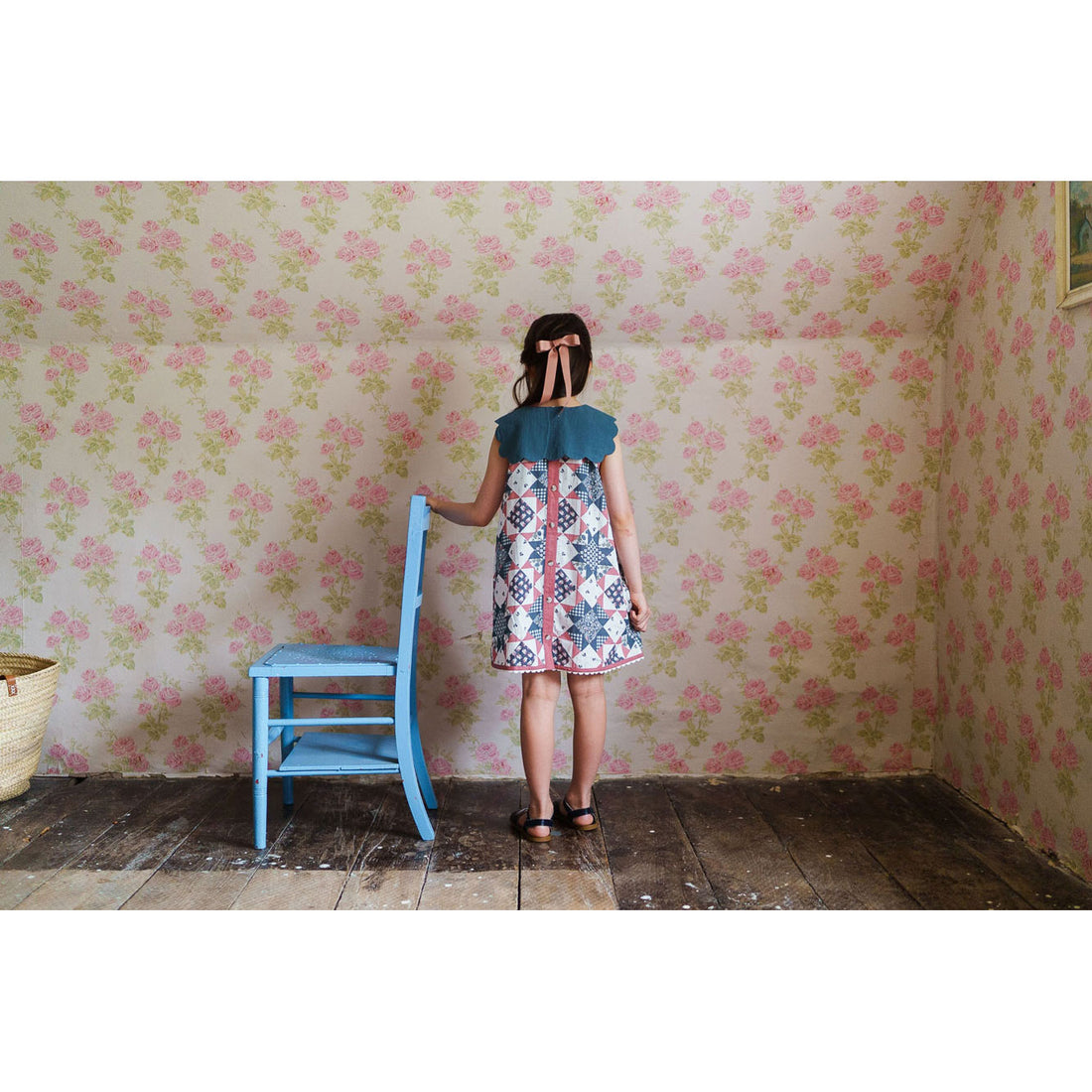 Little Cotton Clothes Pier Blue Scalloped Collar