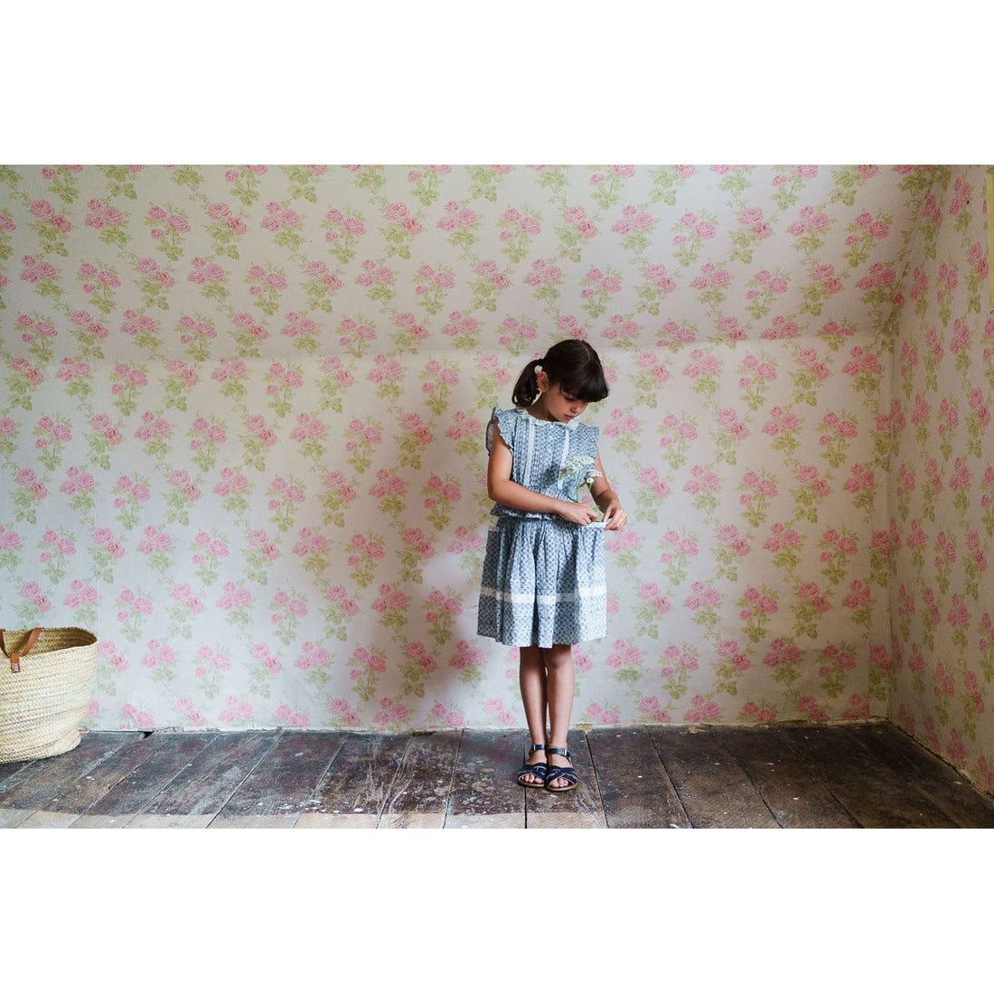 Little Cotton Clothes Tenby Floral Ira Skirt