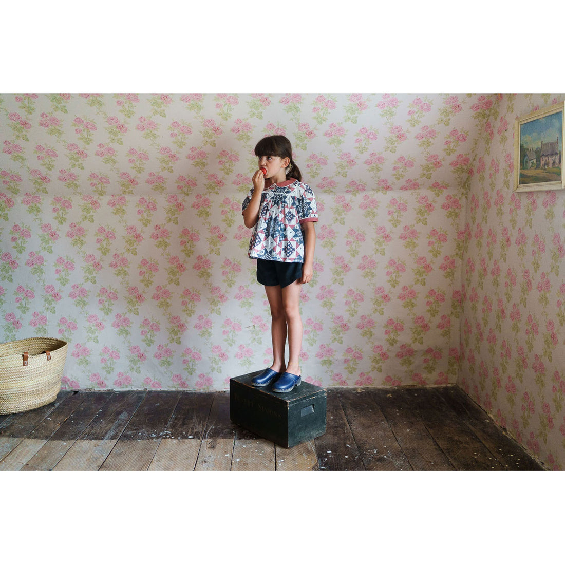 Little Cotton Clothes Patchwork Floral Juno Blouse