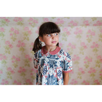 Little Cotton Clothes Patchwork Floral Juno Blouse