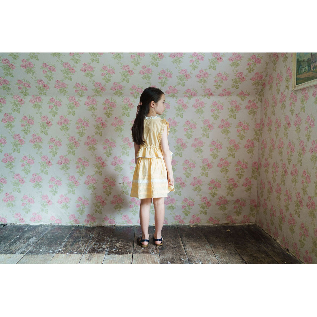 Little Cotton Clothes Butter Yellow Ira Skirt