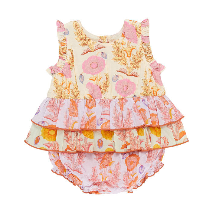 Pink Chicken Gilded Floral Mix Baby Heidi Bubble
