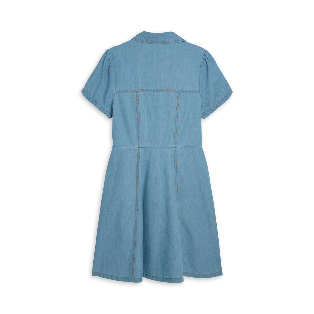 Scotch Shrunk Light Blue Wash Denim Dress