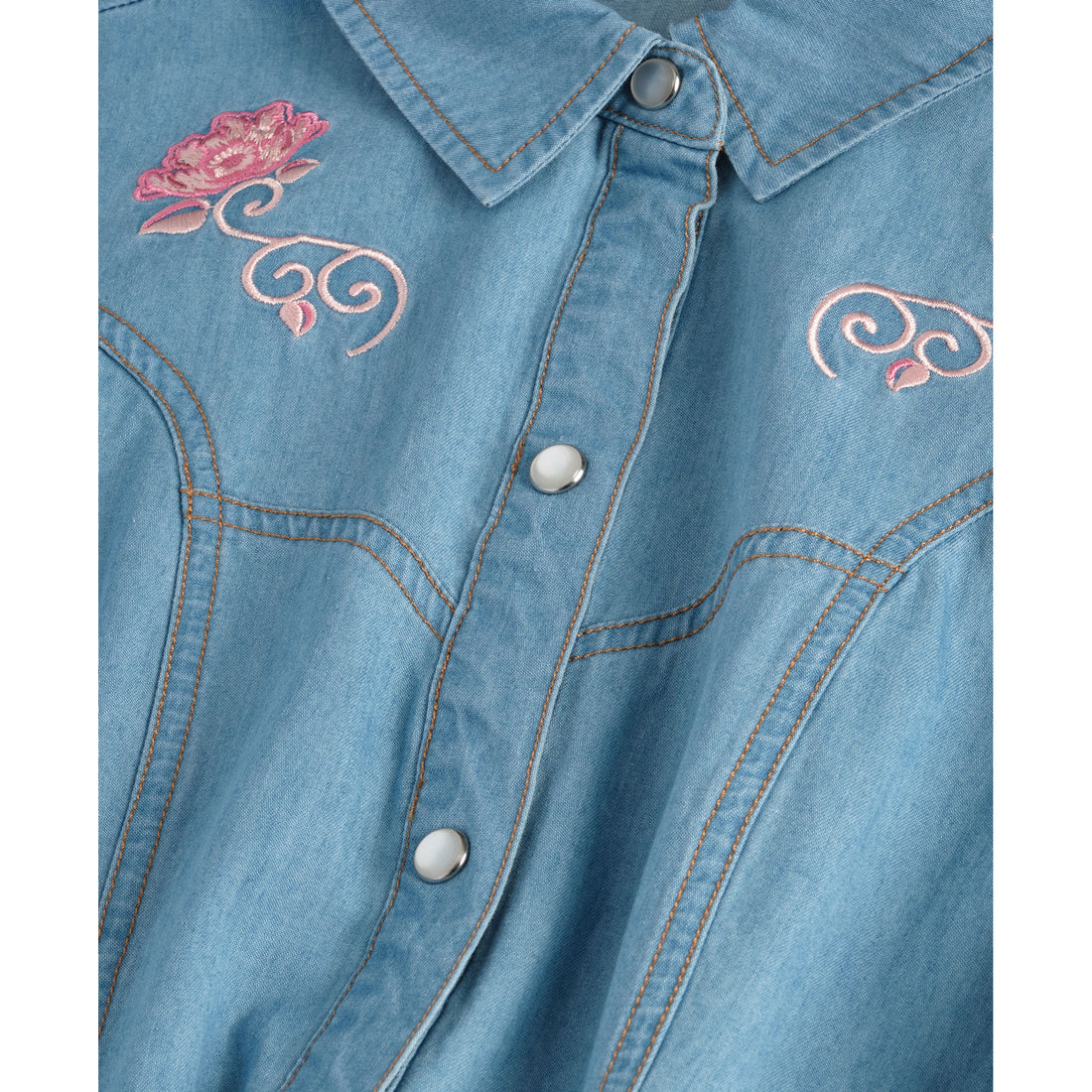 Scotch Shrunk Light Blue Wash Denim Dress