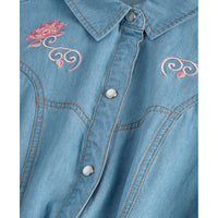 Scotch Shrunk Light Blue Wash Denim Dress