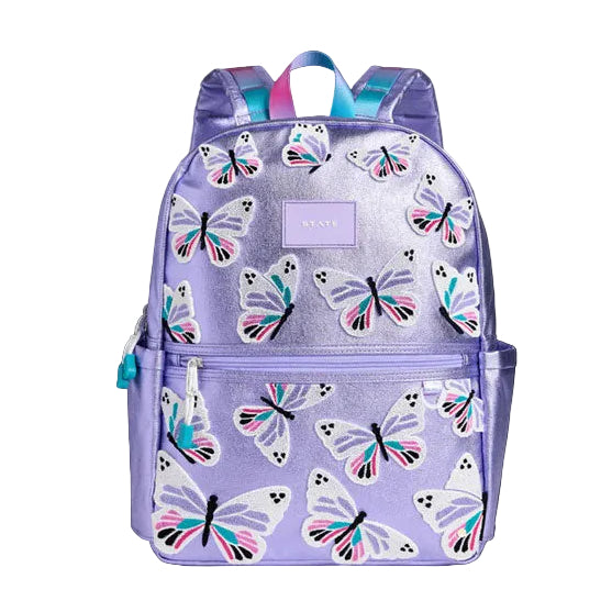 State Bags Lavender 3D Butterfly Kane Backpack