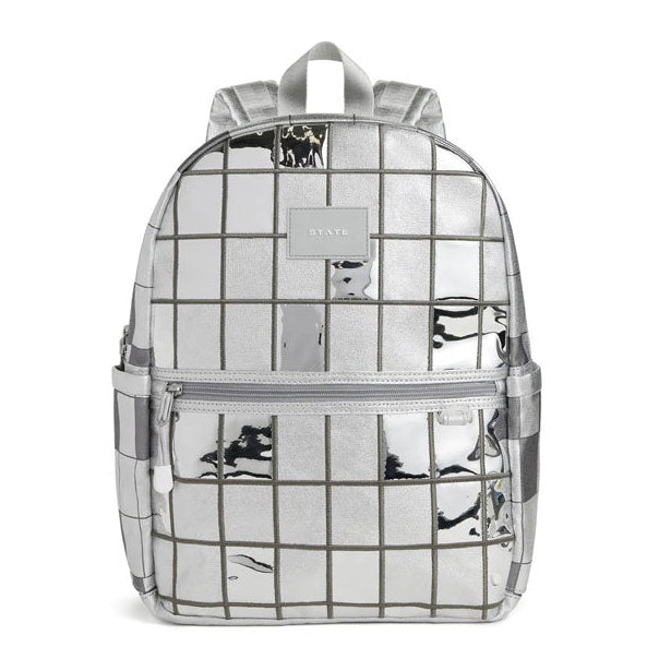 State Bags Silver Disco Ball Kane Backpack