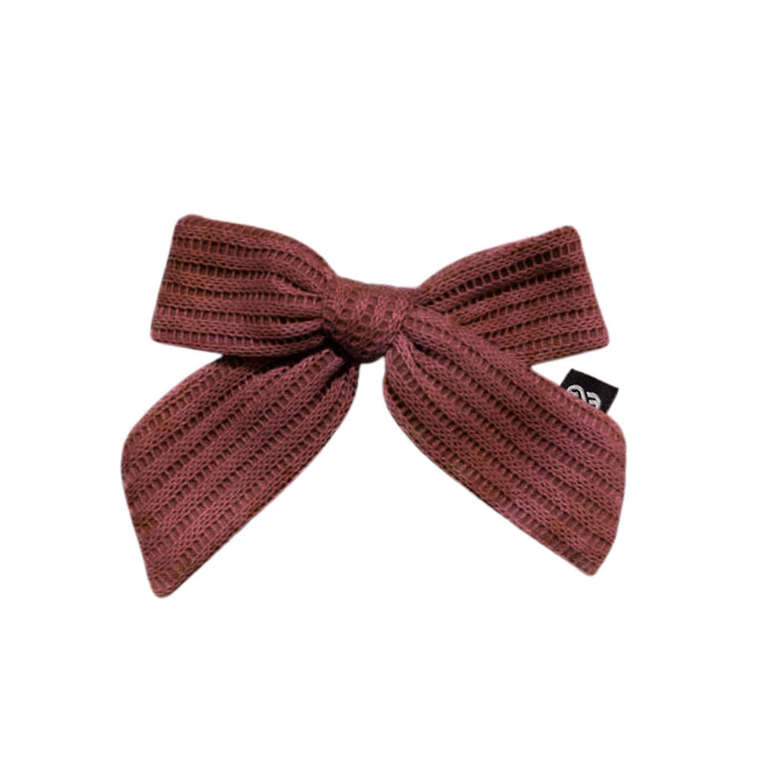 Knot Hairbands Burgundy Sweater Clip