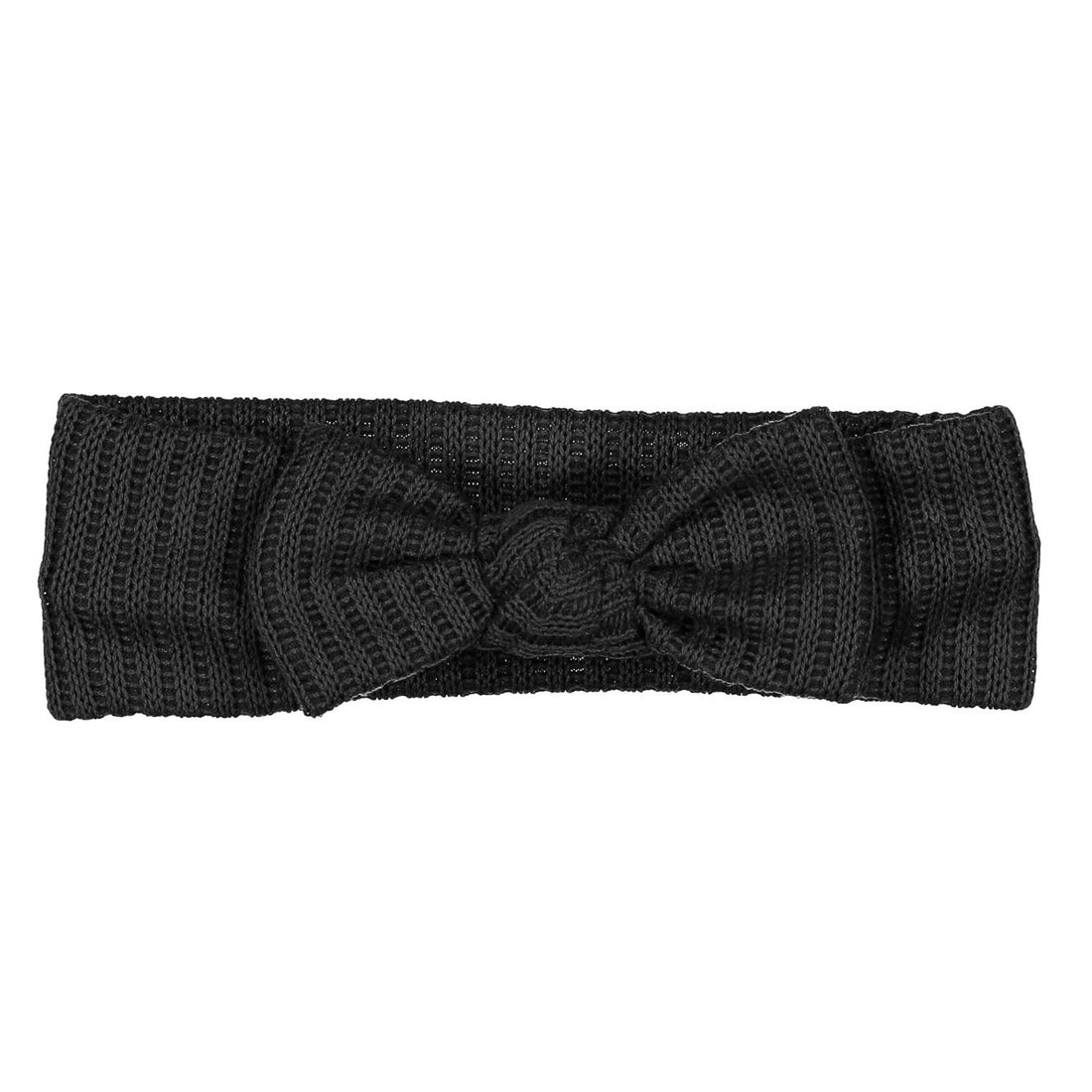 Knot Hairbands Black Sweater Headwrap
