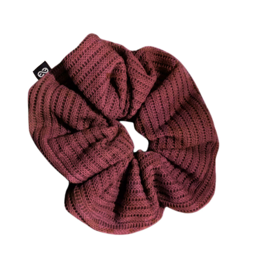 Knot Hairbands Burgundy Sweater Scrunchie