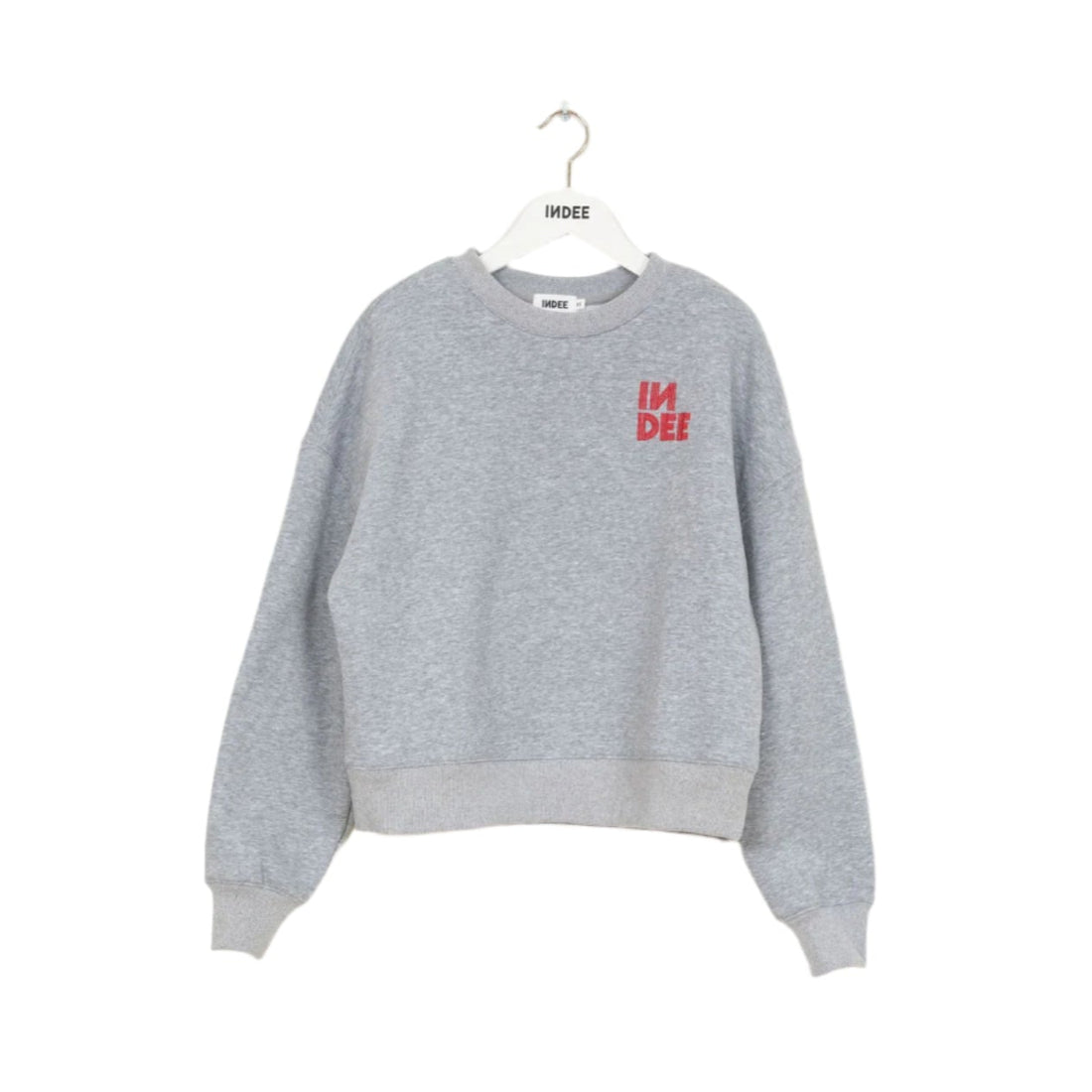Indee Grey Melange Tenor Sweater