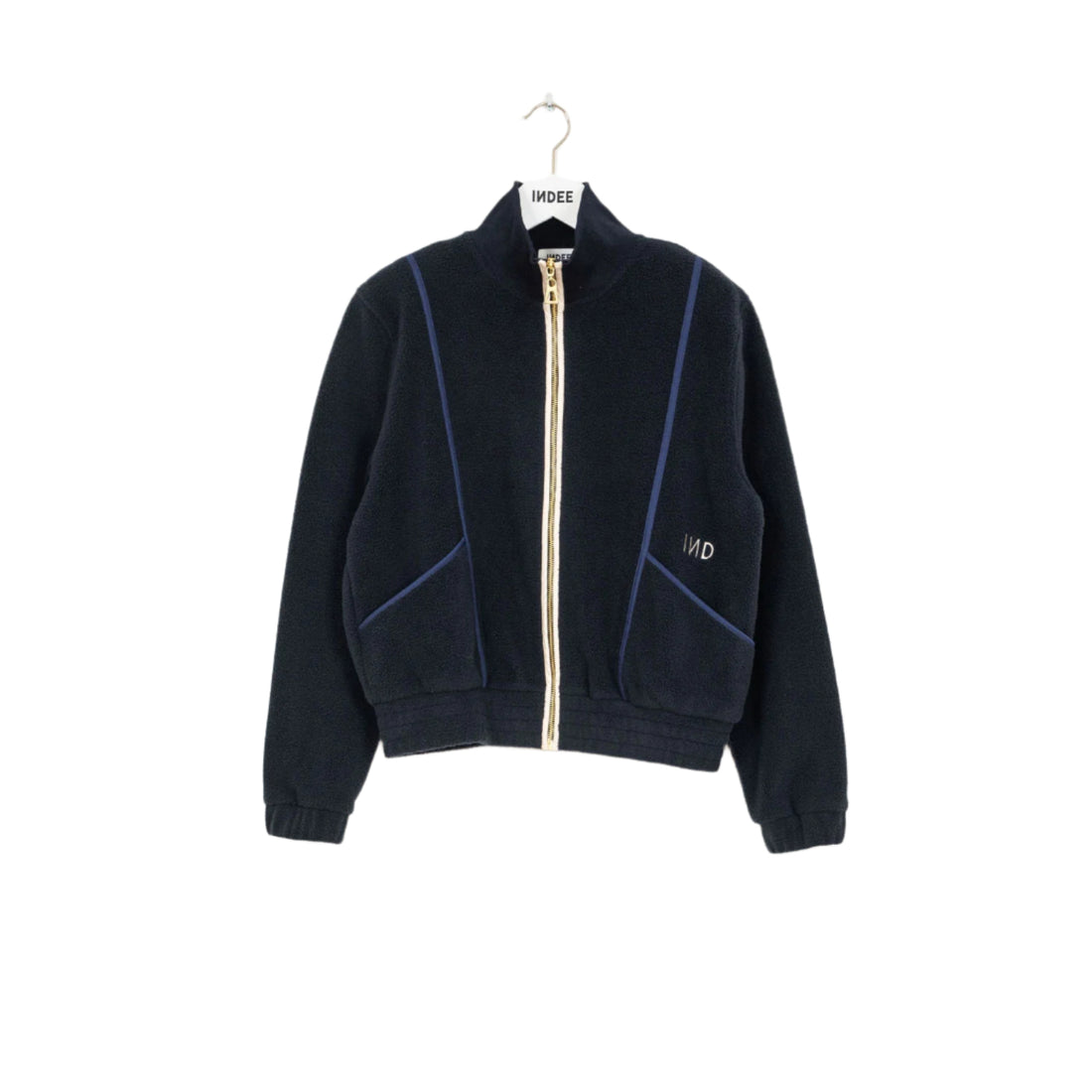 Indee Navy Tokyo Zip Sweater