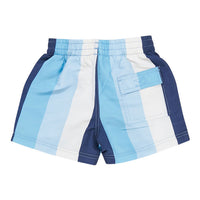 Pink Chicken Ocean Stripe Swim Trunk