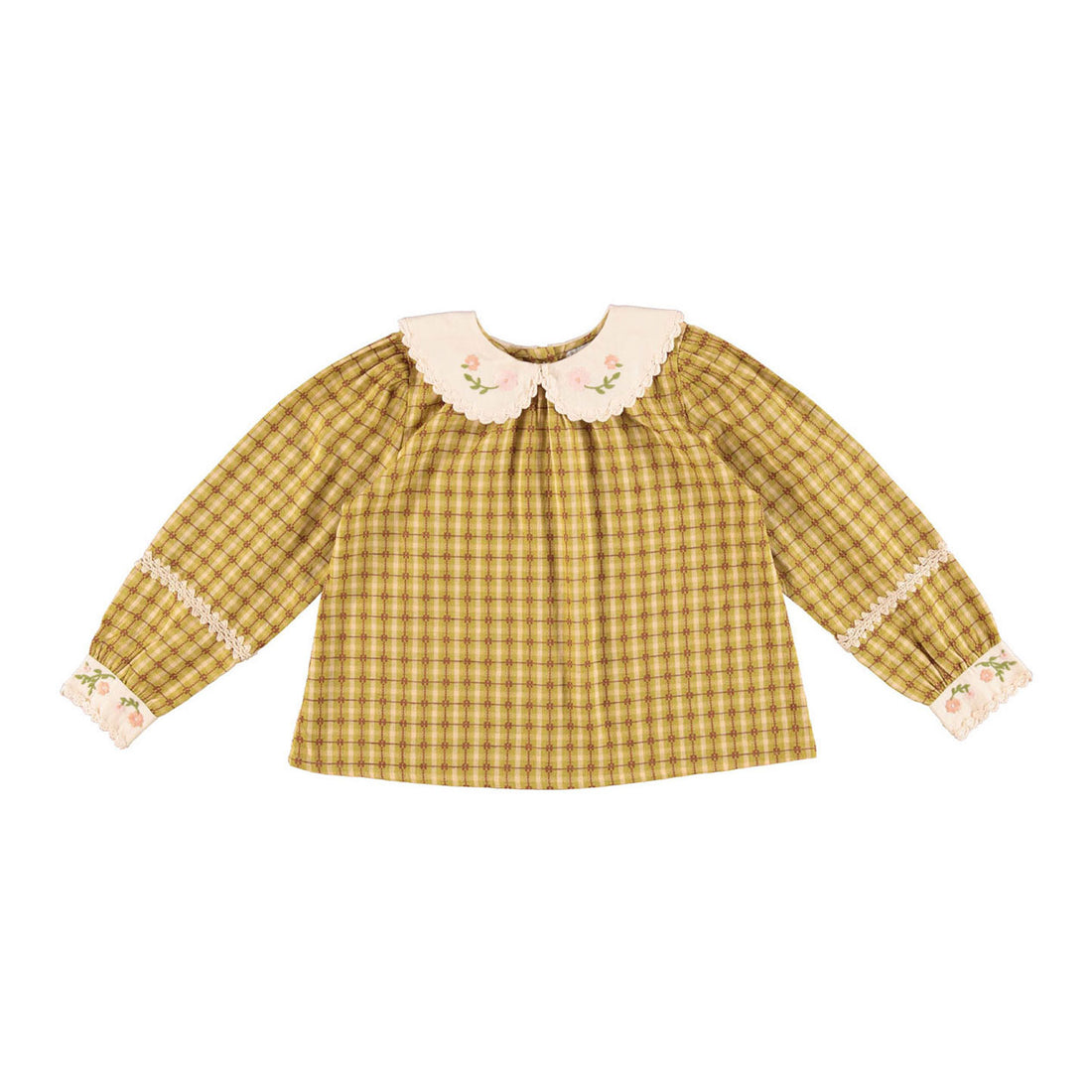 Bebe Organic Nostalgic Green Saphira Blouse