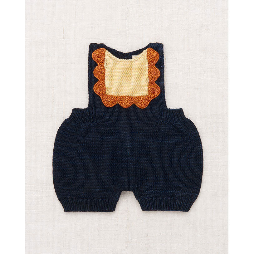 Misha and Puff Ink Scallop Bib Romper