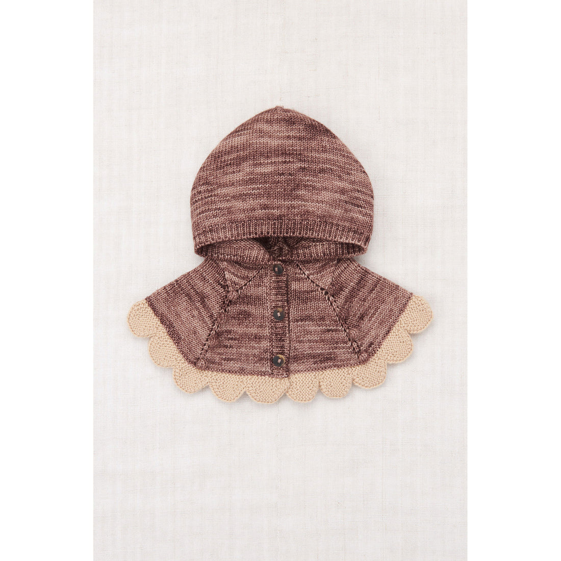 Misha and Puff Affogato Scallop Capelet