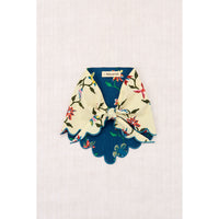 Misha and Puff Alabaster Botanica Scallop Scarf