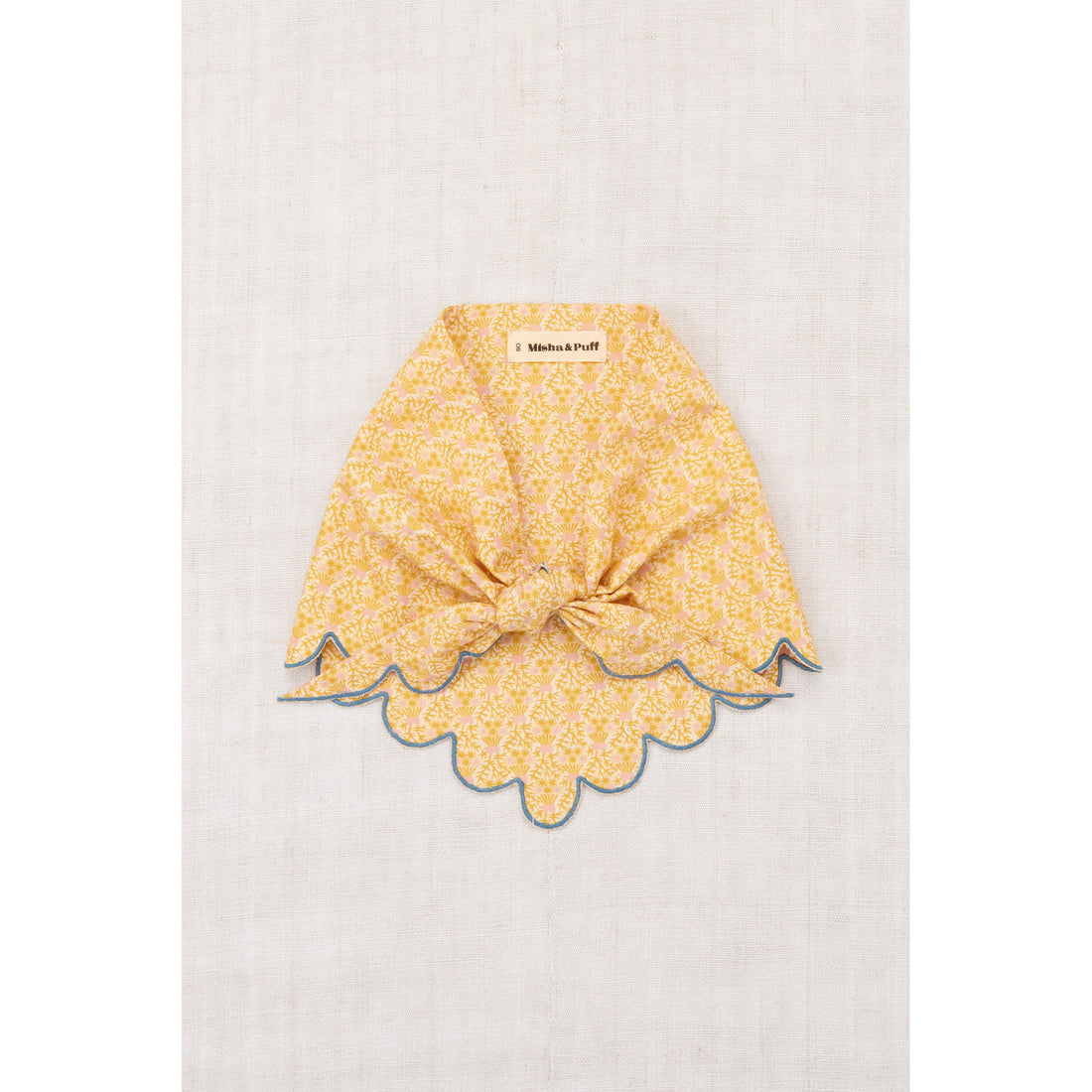 Misha and Puff Golden Orche Radish Root Scallop Scarf