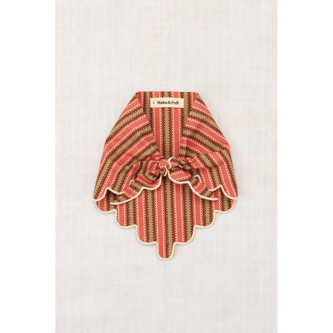 Misha and Puff Linden Vaquero Stripe Scallop Scarf