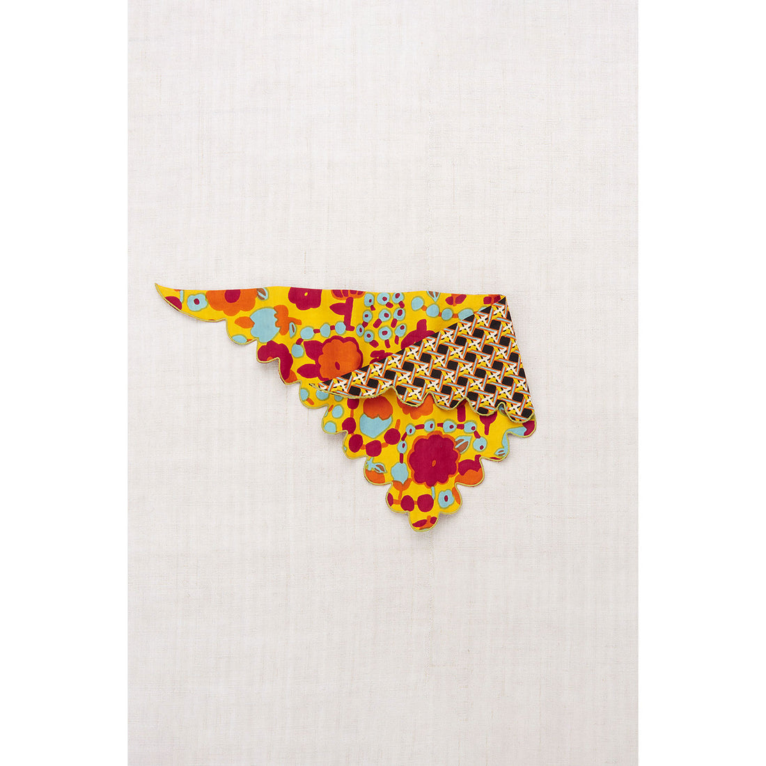 Misha and Puff Mango Playground Scallop Scarf