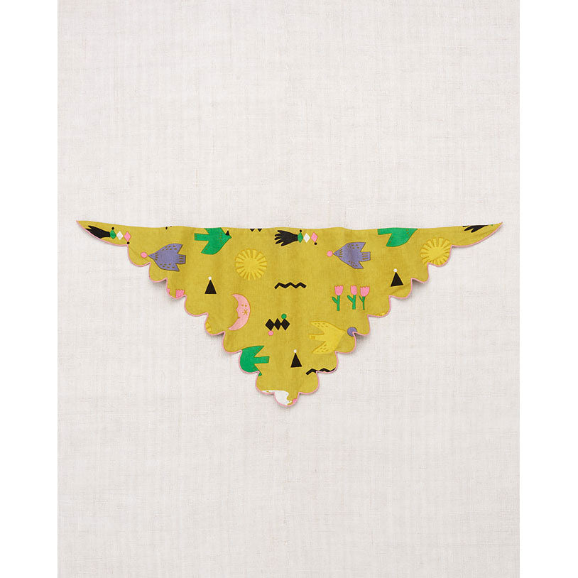 Misha and Puff Pistachio Daleyden Fete Scallop Scarf