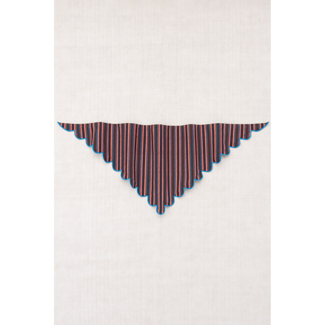 Misha and Puff Raisin Vaquero Stripe Scallop Scarf