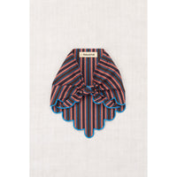 Misha and Puff Raisin Vaquero Stripe Scallop Scarf
