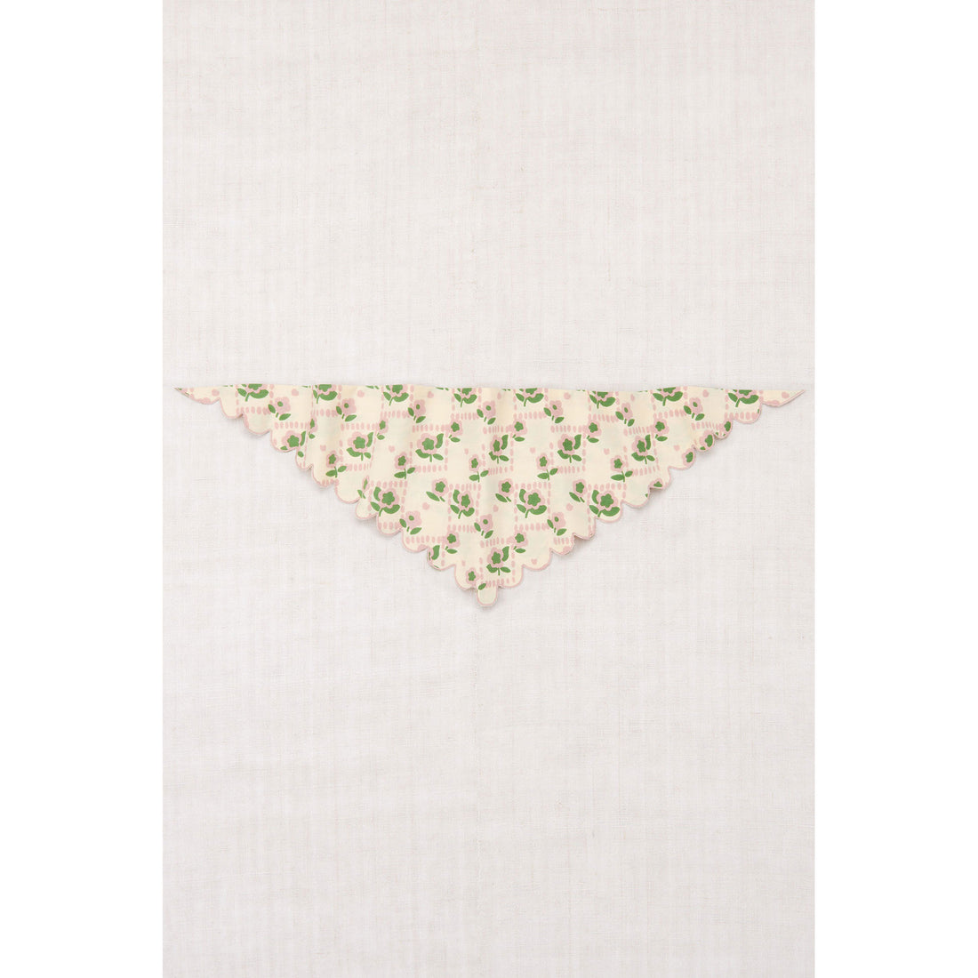 Misha and Puff String Windowbox Scallop Scarf