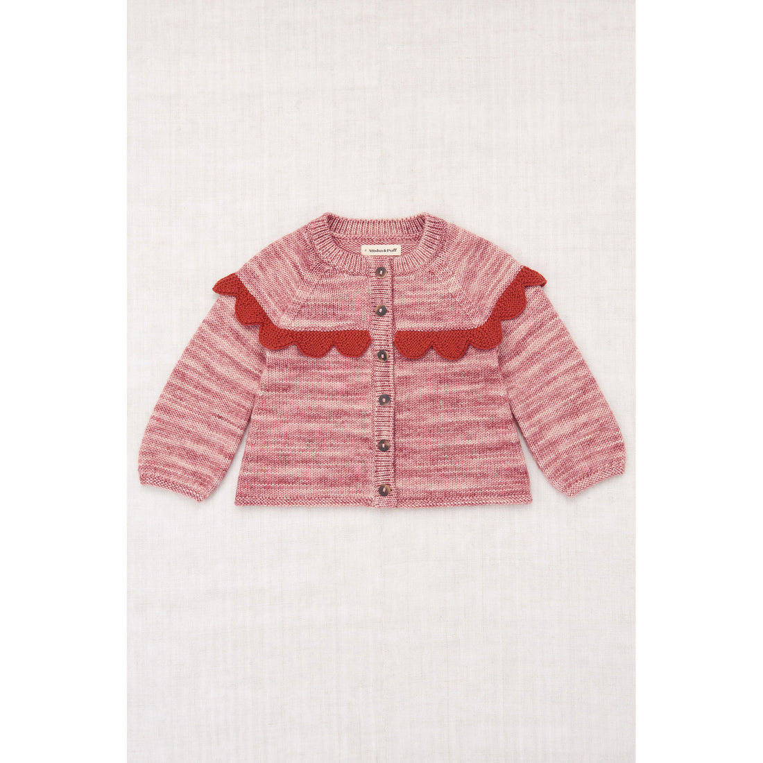 Misha and Puff Prairie Rose Scallop Yoke Cardigan