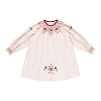 Bebe Organic Vintage Dots Scarlet Dress