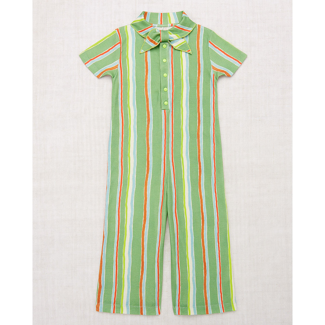 Misha and Puff Mojave Watercolor Stripe Scout Jumpsuit