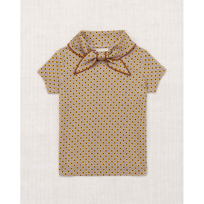 トップス MISHA & PUFF Scout top pewt er flower 8y Misha and Puff Pewter Flower Dot Scout Tee – Ladida