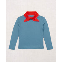 Misha and Puff Blue Smoke Scout Top