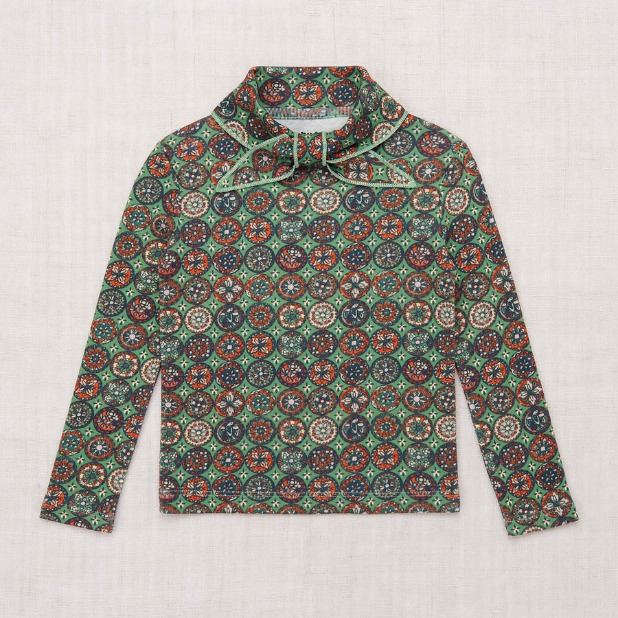 Misha and Puff Scout Top - Jadeite Folk Tile