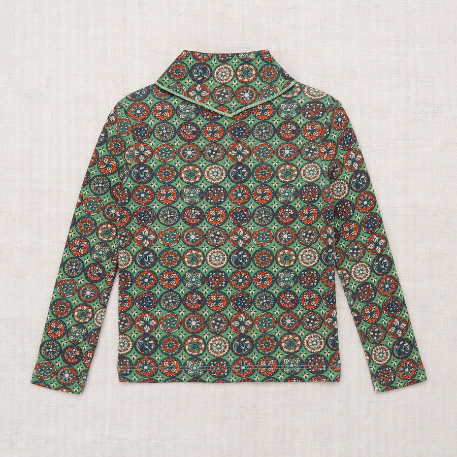 Misha and Puff Scout Top - Jadeite Folk Tile