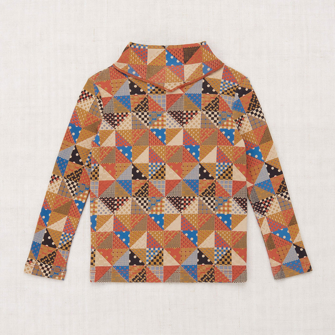 おすすめネット Misha and Ladida – Patchwork Cinnamon - Top Scout Puff トップス