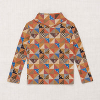 Misha and Puff Scout Top - Cinnamon Patchwork