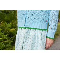 Pink Chicken Blue Tulips Brooke Dress