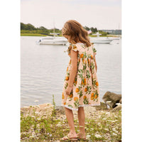Pink Chicken Pink Botanical Oranges Katherine Dress