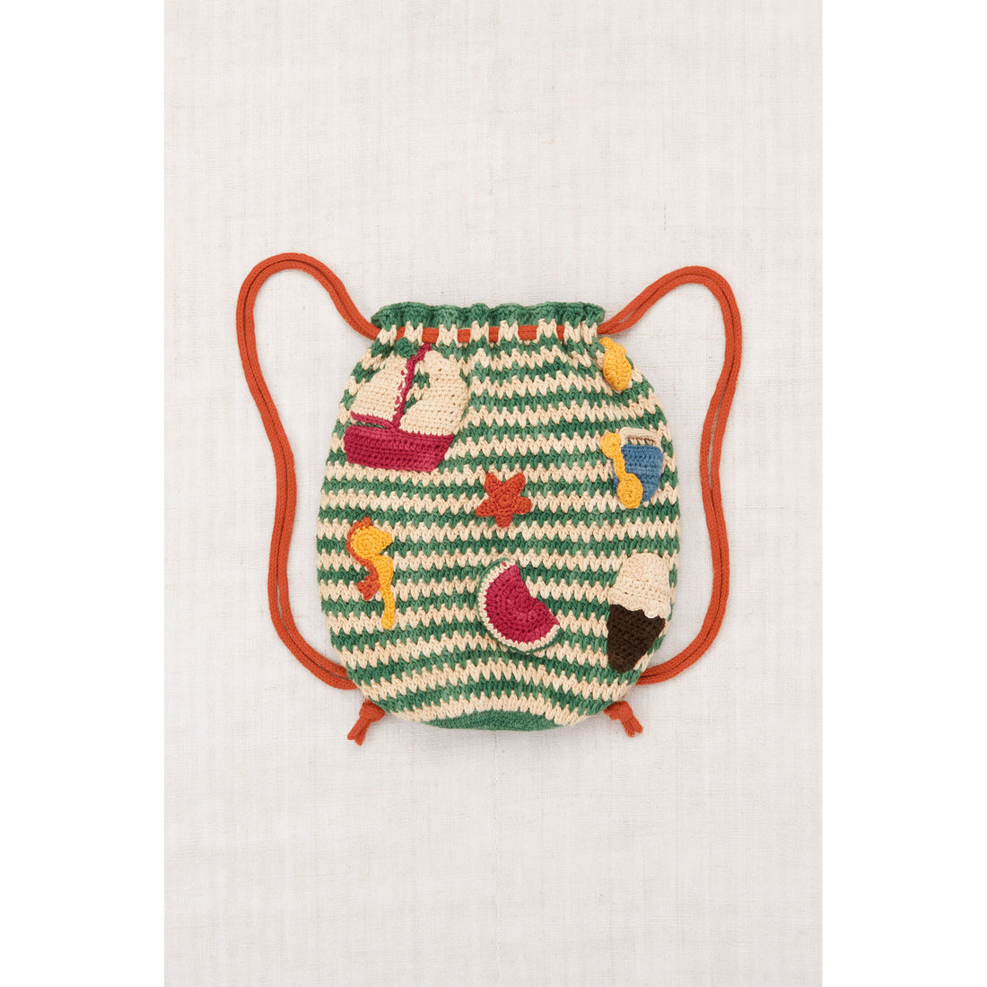 Misha and Puff Lawn Seaside Drawstring Bag