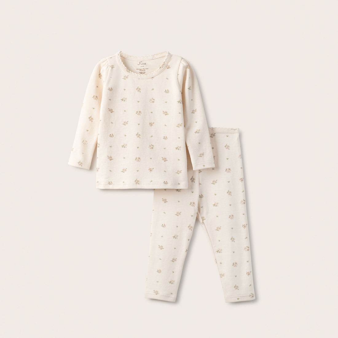 Ferne Poppy Scalloped Set