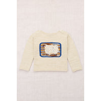 Misha and Puff Marzipan Sheep Boatneck Sweater