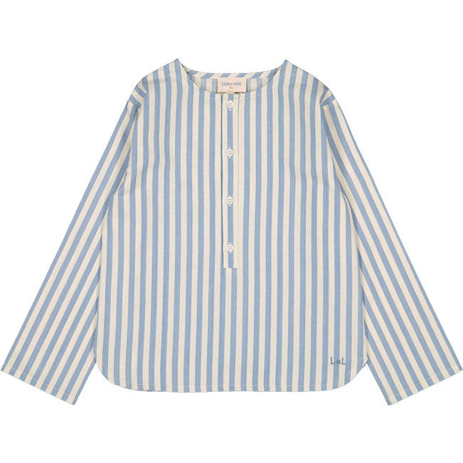 Louis Louise Off White Big Stripe Oncle Shirt