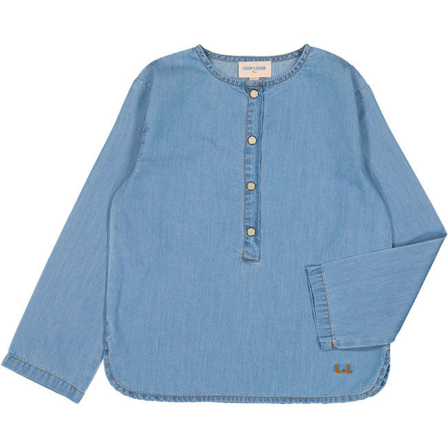 Louis Louise Blue Chambray Oncle Shirt